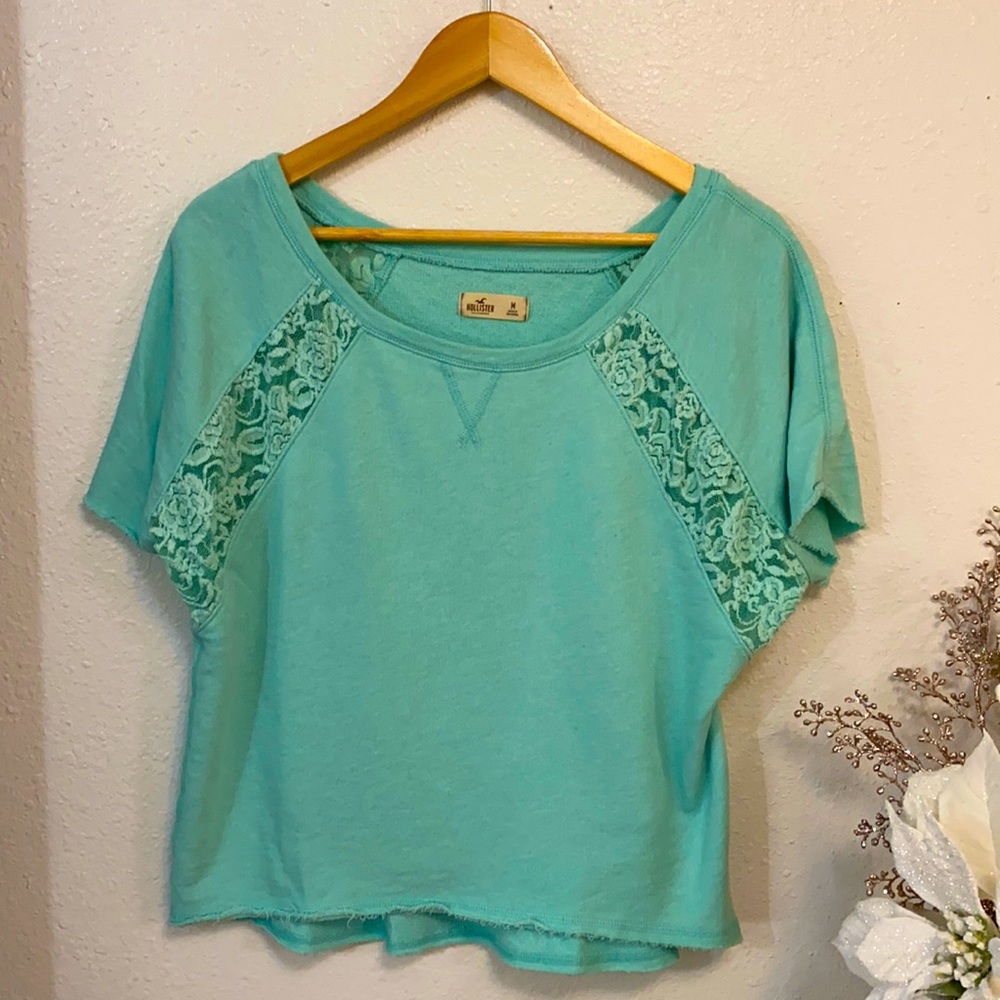 Hollister Crop Sweater Tee